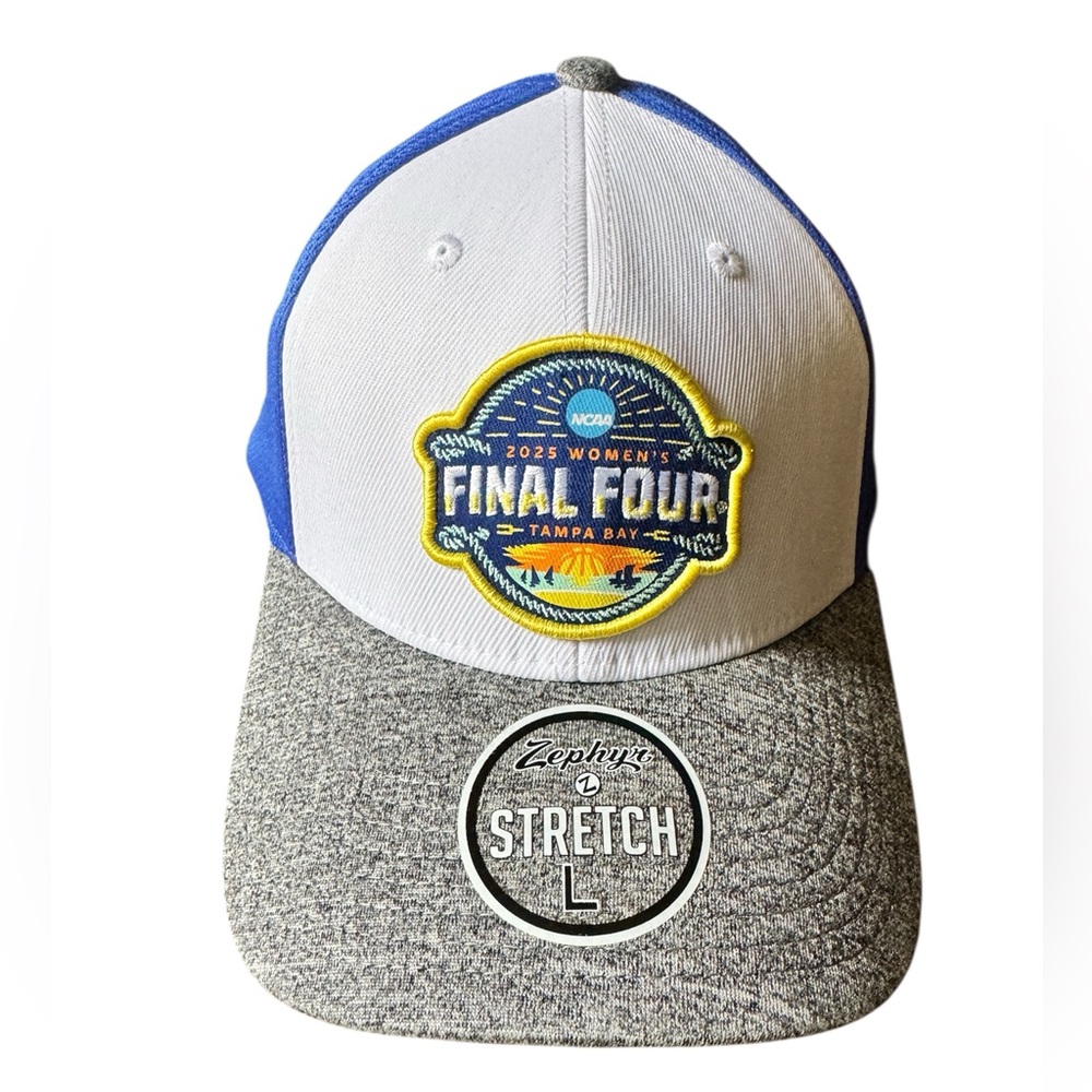 NCAA 2025 WOMEN'S FINAL FOUR Basketball Tampa Bay Ahead HAT CAP fitted Zephyr